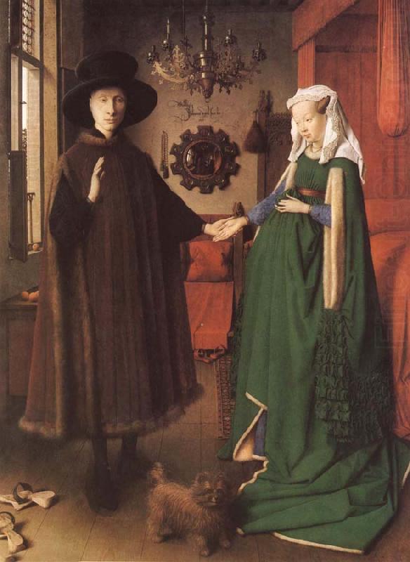 Jan Van Eyck Giovanna Cenami and Giovanni Arnolfini china oil painting image